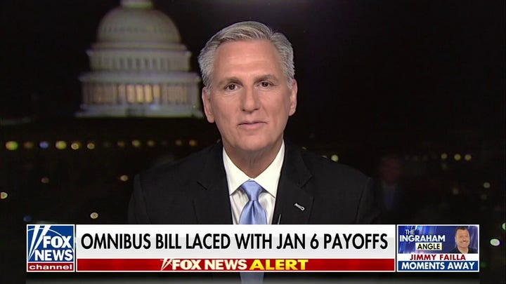 Kevin McCarthy slams rushed omnibus: 'Nobody can read it'