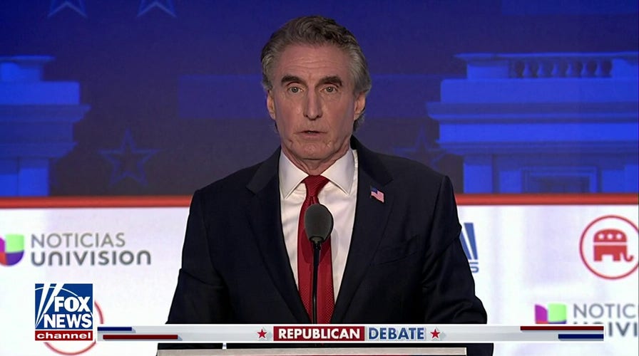 Doug Burgum: Biden's foreign policies are 'absurd'