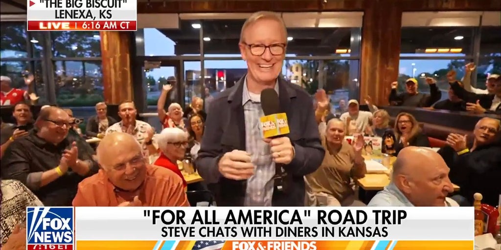 Steve Doocy kicks off 'For All America' road trip in Kansas