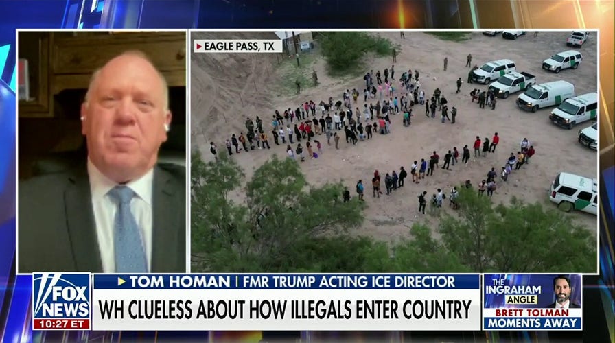 Tom Homan: White House should care about Americans, migrants suffering because of open border