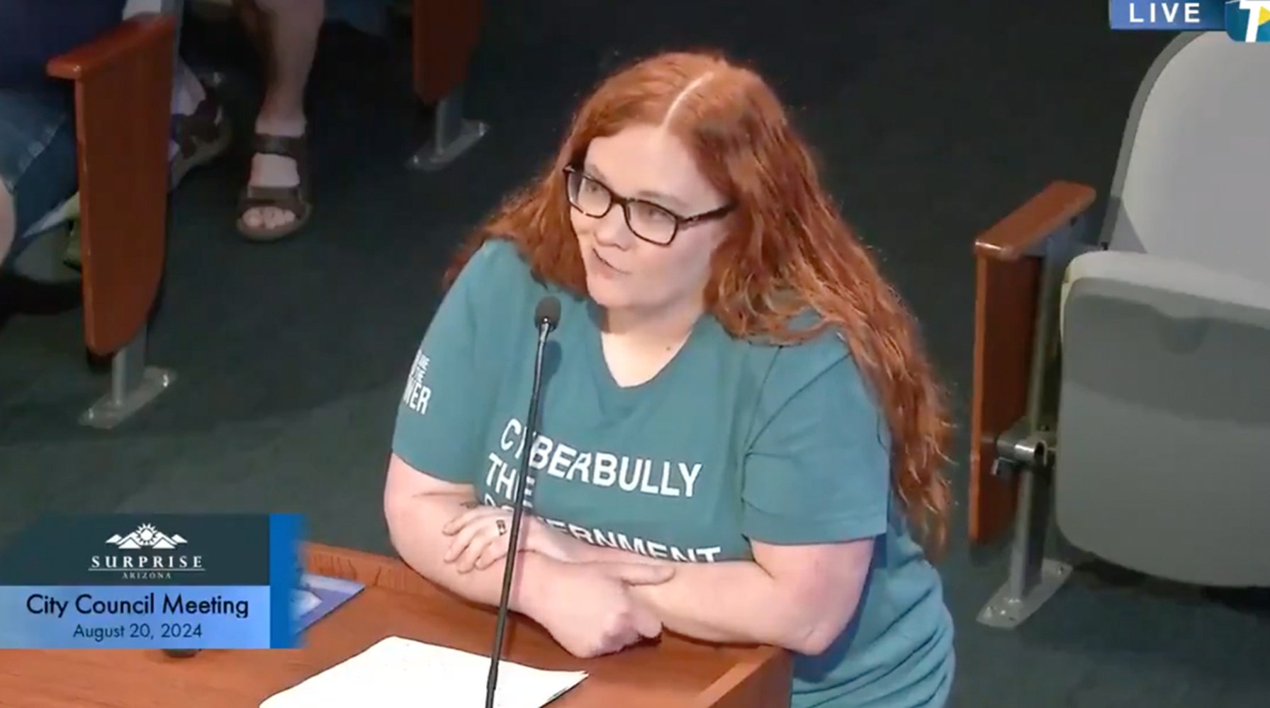 Mom Unfairly Ejected from City Meeting in Arizona After Asserting Constitutional Rights Violation