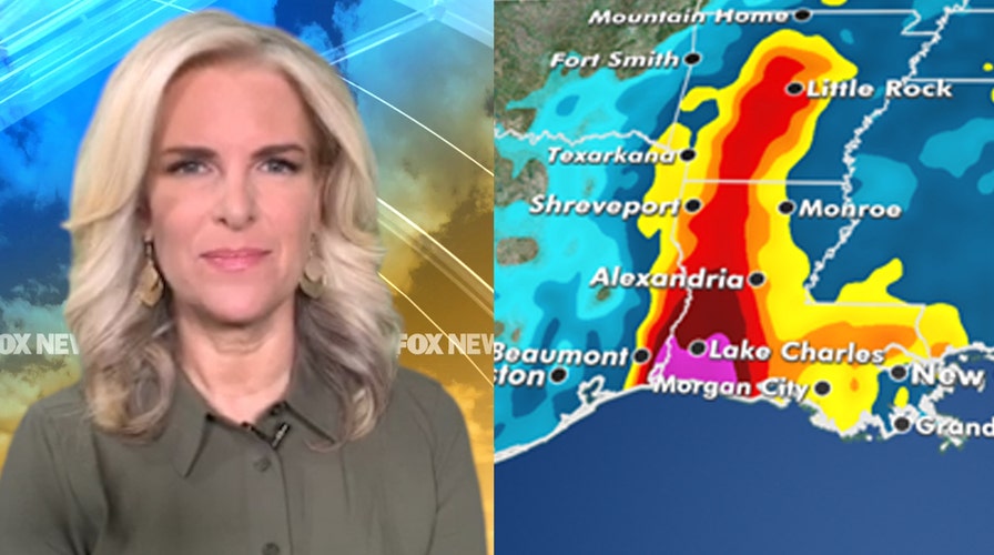 National forecast for Tuesday, August 25