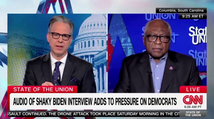 Rep. Clyburn tells Jake Tapper he thinks Biden could have served another four years
