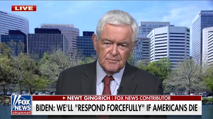 Newt Gingrich on Biden's foreign policy on Russia, Ukraine: It's the most 'pathetic' in 'modern American history'