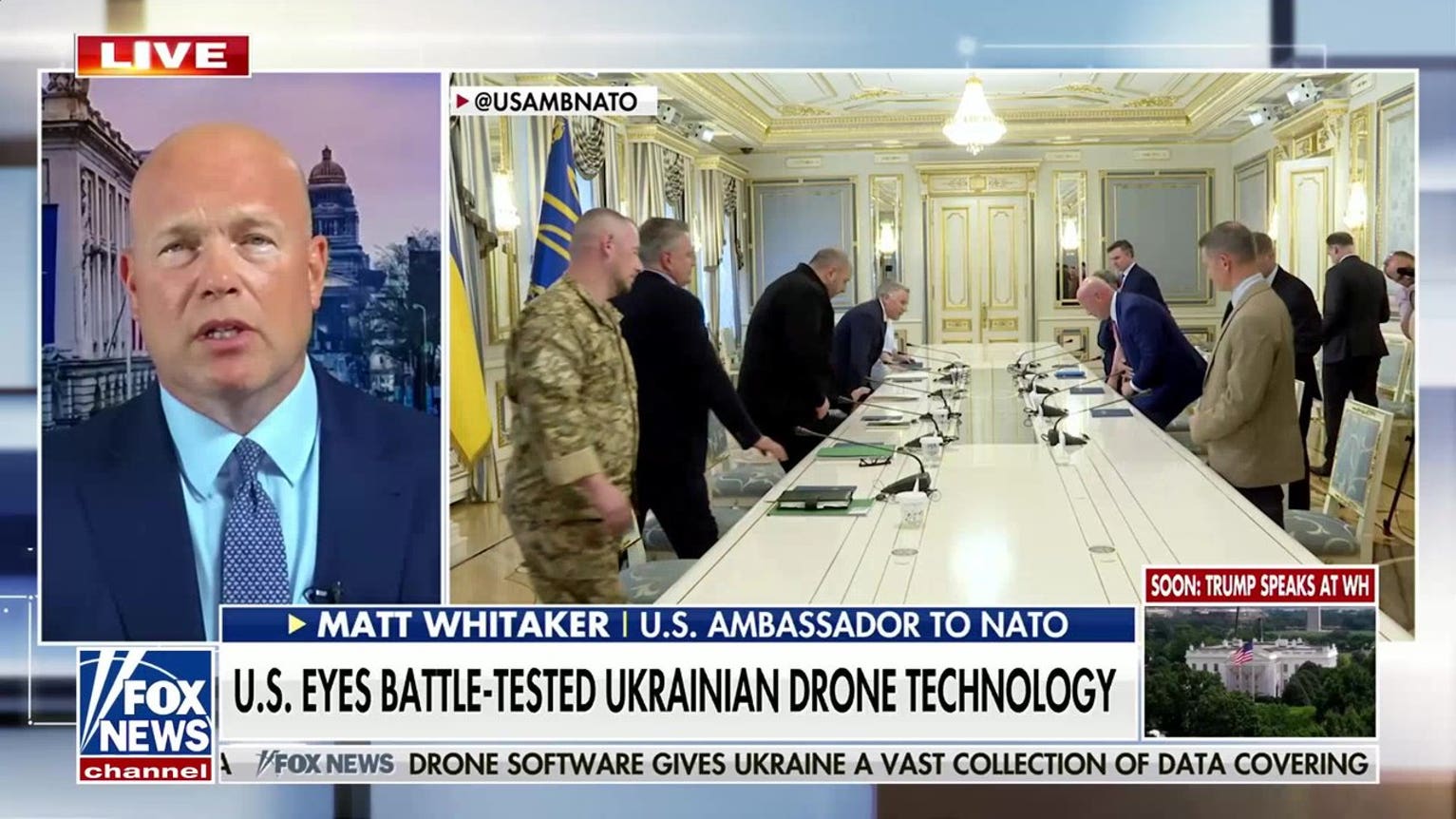 NATO ambassador commends Ukraine’s ‘extraordinary’ military technology