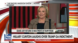 Hillary Clinton laughs off Trump's Georgia indictment - Fox News