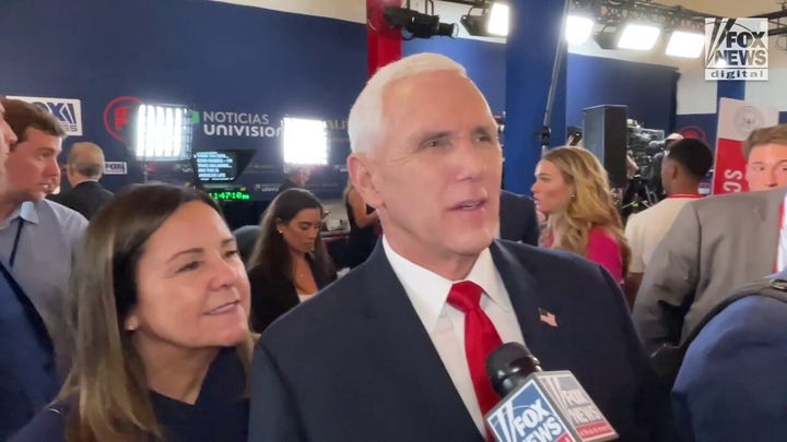 Mike Pence on his 'sleeping with a teacher' debate moment tells Fox News he and his wife are 'a team...I couldn't do it without her'