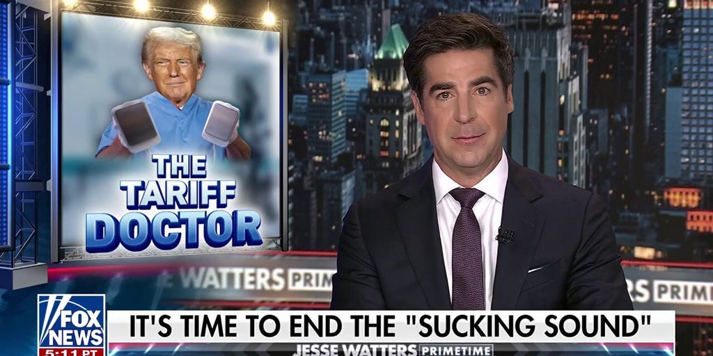 Jesse Watters: China doesn't have the cards against the 'tariff doctor'