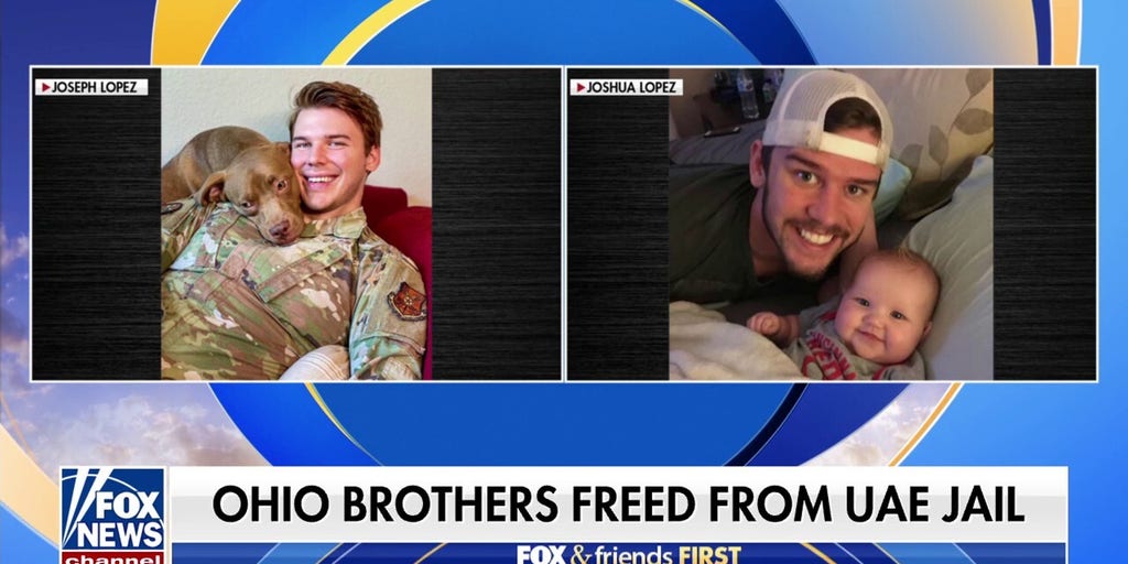 Ohio brothers freed from UAE jail arrive back in US