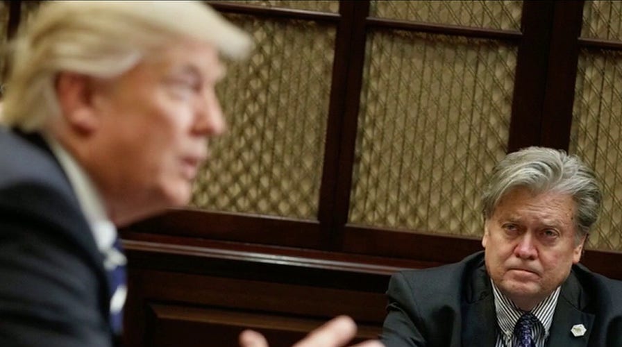 Trump says he feels badly about arrest and charges against Steve Bannon