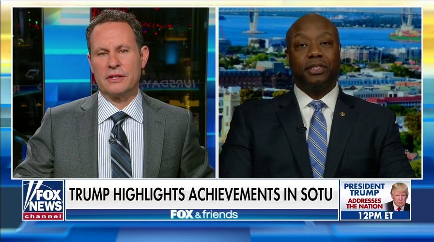 Tim Scott on the part of Trump's SOTU that makes Dems 'lose their minds'