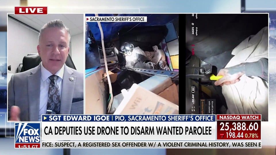 CA deputies use drone to disarm wanted parolee with magnet