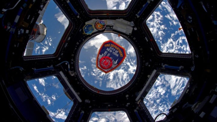 NASA astronaut honors coronavirus first responders from space