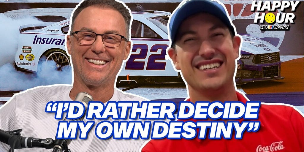 Joey Logano breaks down his MENTALITY after his win at Texas w/ Kevin Harvick