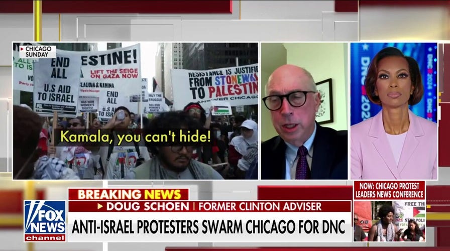 Former Clinton adviser reacts to anti-Israel protests swarming DNC in Chicago