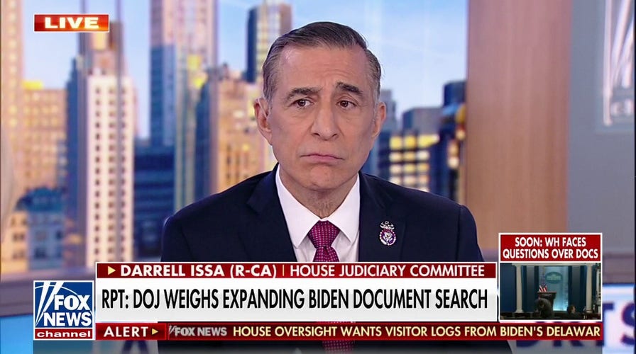 Biden never respected classified document security: Rep. Darrell Issa