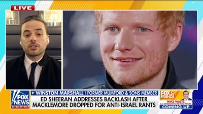 Musician Winston Marshall reacts to Ed Sheeran facing woke mob backlash
