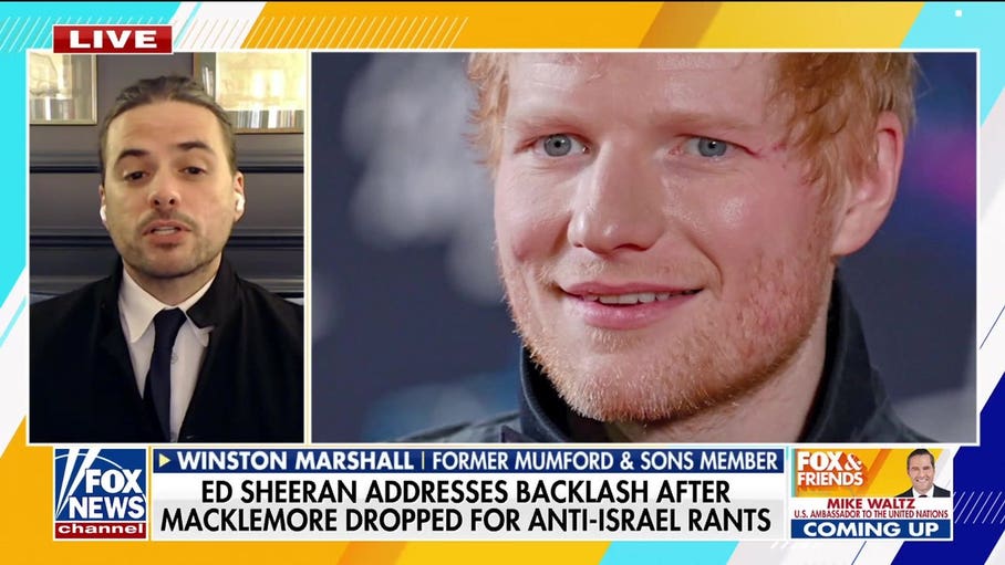 Musician Winston Marshall reacts to Ed Sheeran facing woke mob backlash