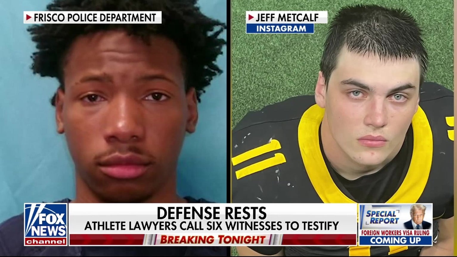 Defense rests in Texas high school track meet murder trial