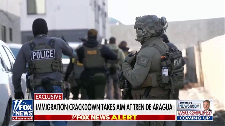 Cientos de agentes federales persiguen a presuntos miembros del Tren de Aragua en Colorado