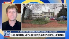 Portland under fire for 'enabling' homelessness, drug use by allowing activists to put up empty tents