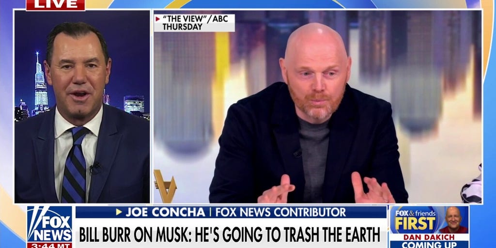 Bill Burr hurls insults at Elon Musk during 'The View' appearance, accuses him of trying to trash Earth