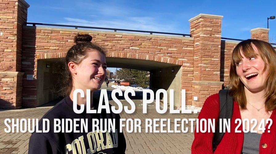 CLASS POLL: Should Biden run for reelection in 2024?