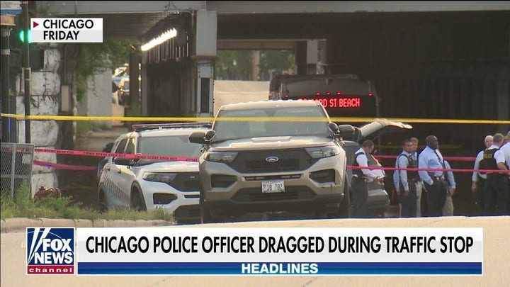 Chicago PD officer dragged in hit-and-run