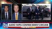 President Biden sounded on-camera like he was talking in slow motion, Peter Doocy says