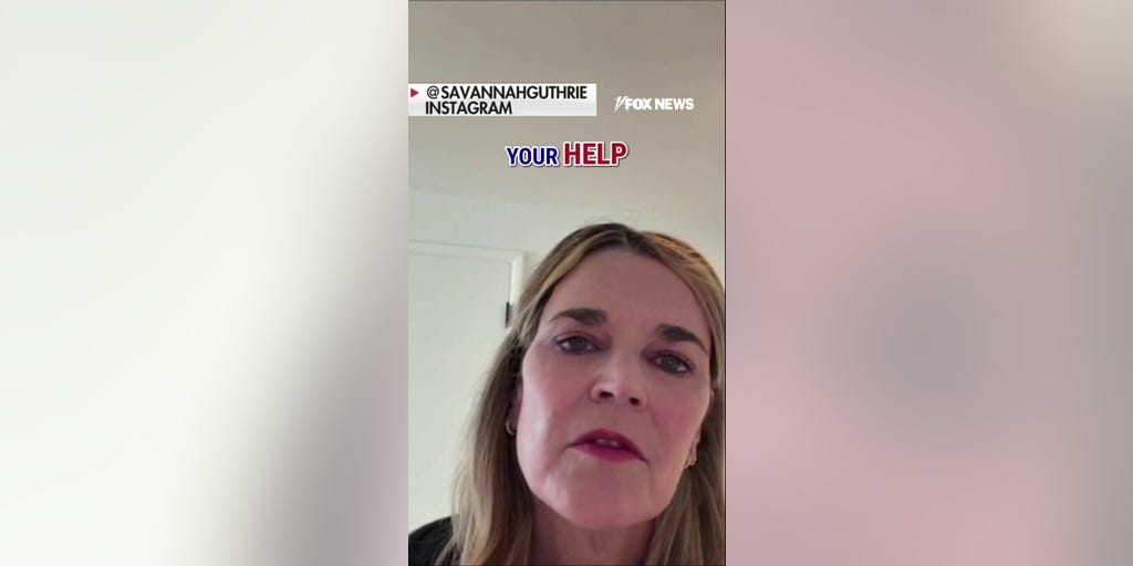 JUST IN: Savannah Guthrie makes plea to public in new video