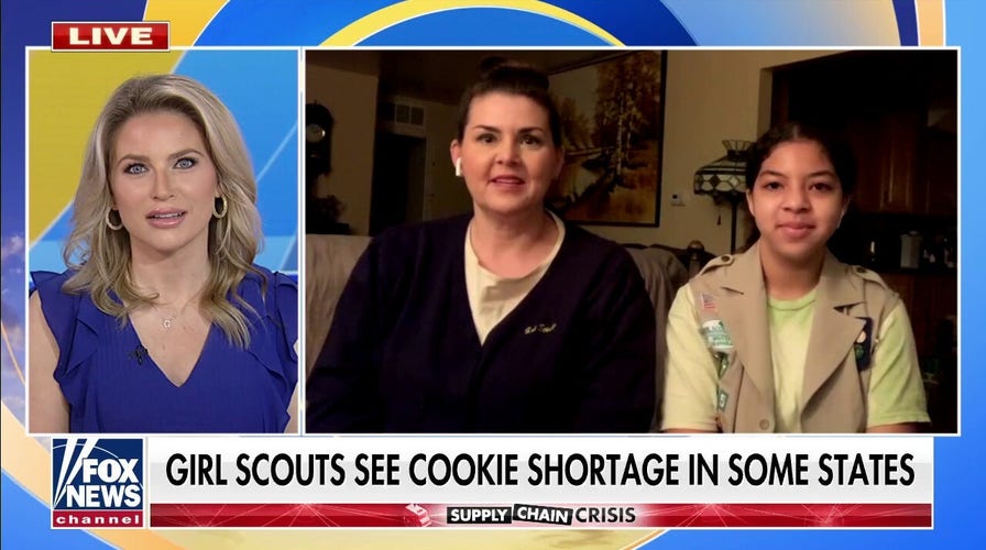 Girl Scouts face cookie shortage as supply chain crisis continues 