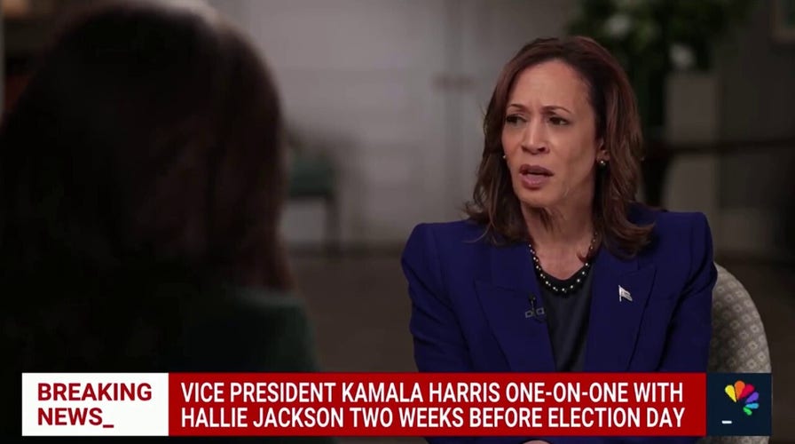 Kamala Harris pressed on whether she had been 'honest' about Biden's mental acuity