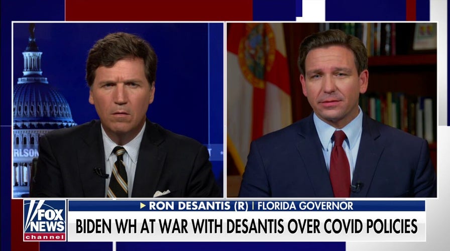 DeSantis responds to Biden's open border, attacks on Florida