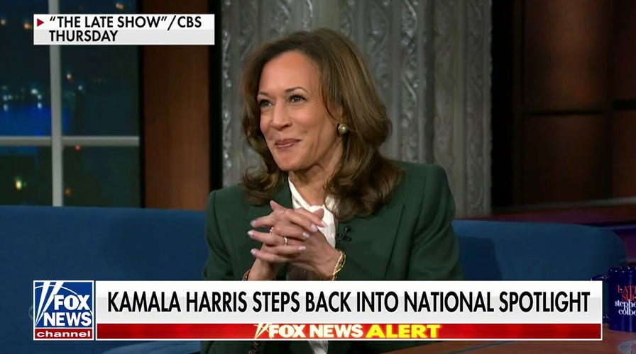Kamala Harris steps back into the spotlight to sound off on the state of politics