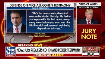 Fox News' Trey Gowdy breaks down the first juror note in NY v. Trump