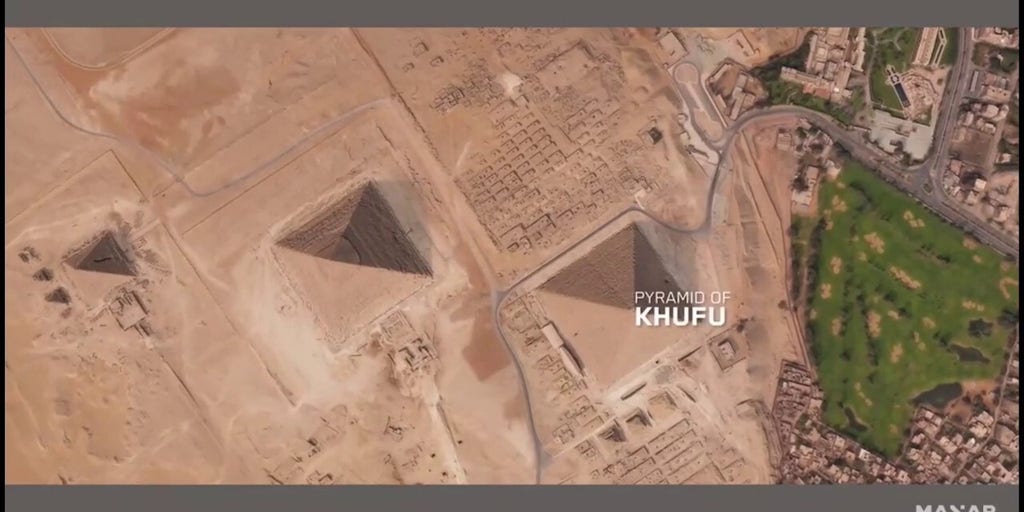 Maxar's Raptor software demo over Egypt