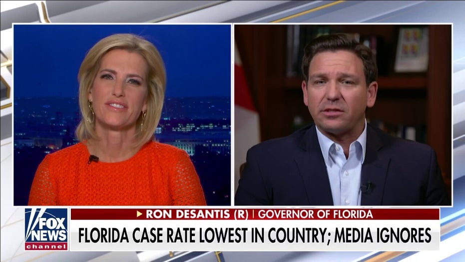 'Ingraham Angle' on liberal media ignoring Florida COVID success Fox News