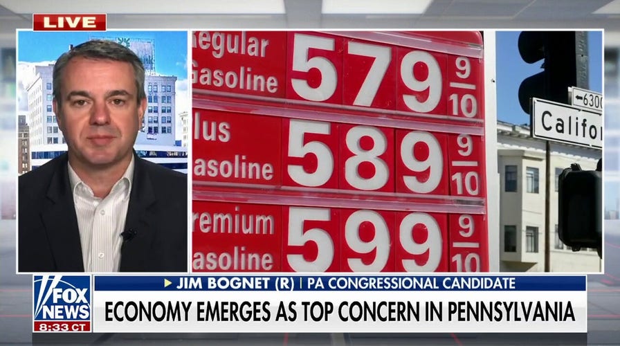 Pennsylvania Republican: Under Joe Biden, Northeast Pennsylvania economy is going to shambles