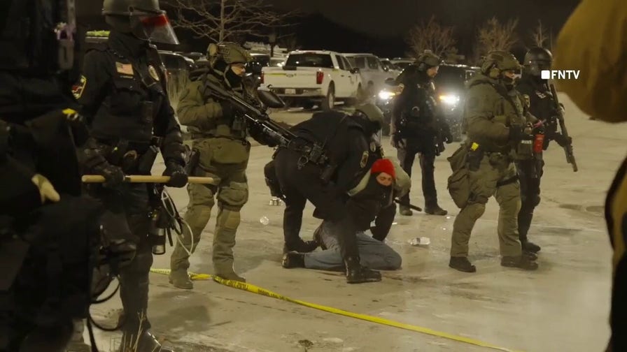 Anti-ICE agitators arrested in Minnesota after police declare unlawful assembly