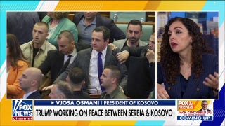 President of Kosovo touts Trump's 'peace through strength' positioning ahead of UN address - Fox News