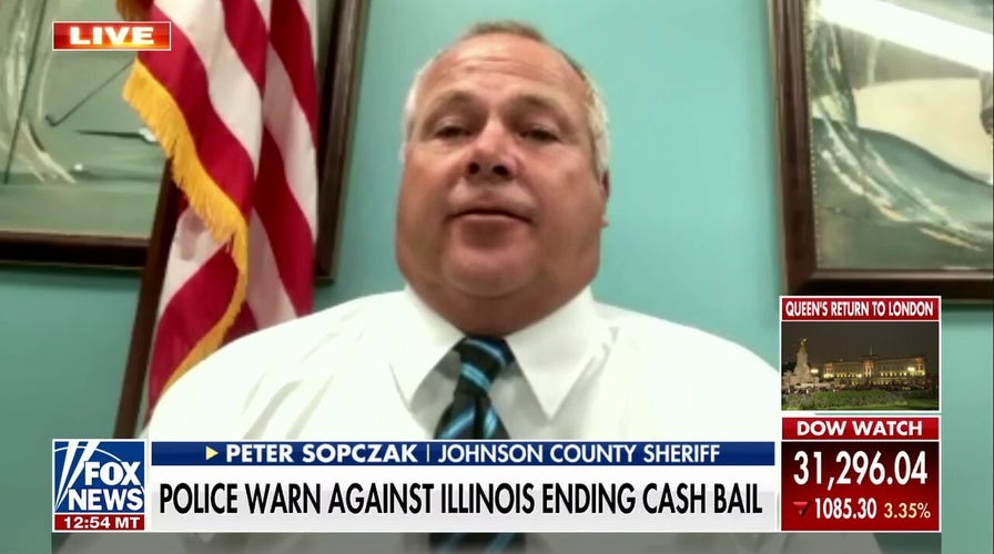 Illinois sheriff sounds alarm on ending cash bail: Streets will be 'more dangerous'