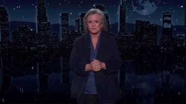Rosie O’Donnell ‘thanked’ Trump for making her famous again during Kimmel monologue