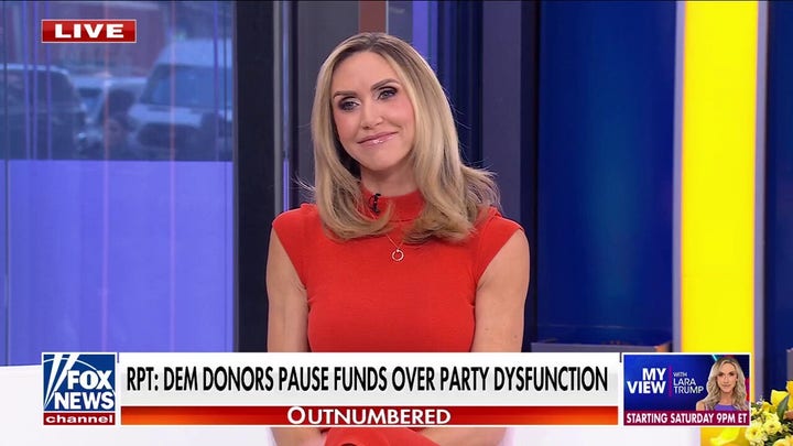 Lara Trump says Democrats 'have no real leader' as donors scale back