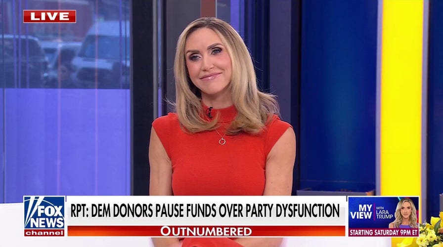 Lara Trump says Democrats 'have no real leader' as donors scale back