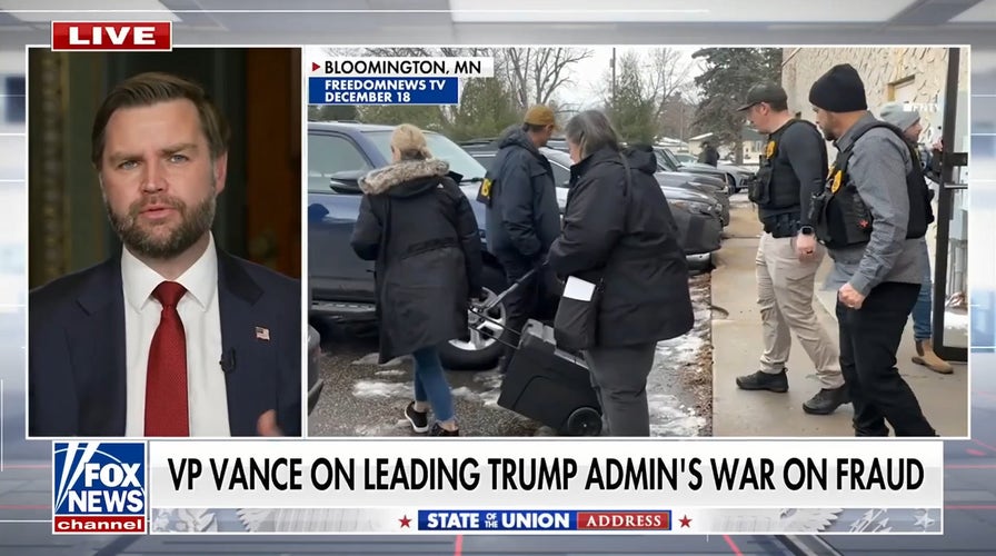 JD Vance spearheads 'war on fraud,' promises to root out taxpayer money 'stolen' by illegal immigrants