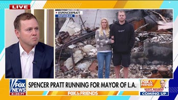 Spencer Pratt running for mayor of LA after losing home in wildfire