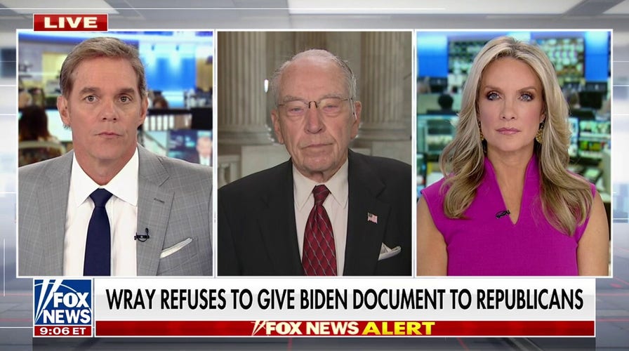 Sen. Chuck Grassley rips FBI handling of Biden document: 'Not good enough' 