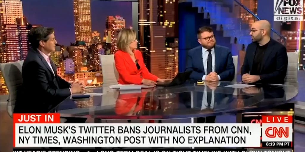 Montage: CNN, MSNBC pan Elon Musk over suspension of liberal ...