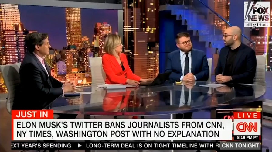 Montage: CNN, MSNBC pan Elon Musk over suspension of liberal journalists