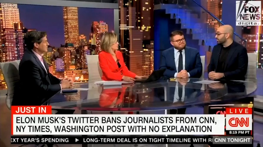 Montage: CNN, MSNBC pan Elon Musk over suspension of liberal journalists